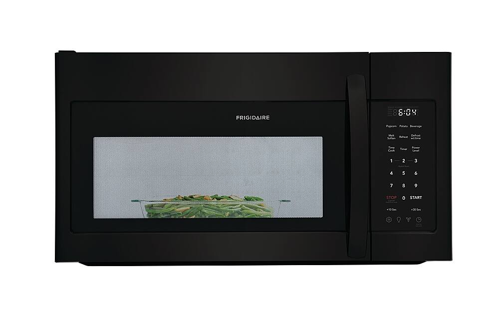 Alt View 12. Frigidaire - 1.8 Cu. Ft. Over-The-Range Microwave - Black.