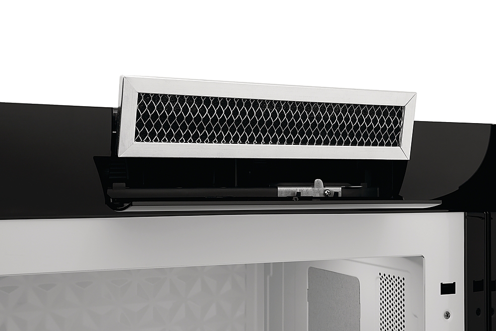 Alt View 16. Frigidaire - 1.8 Cu. Ft. Over-The-Range Microwave - Black.