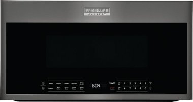 Frigidaire - Gallery 1.9 Cu. Ft. Over-The-Range Microwave with Sensor Cook - Black Stainless Steel - Front_Zoom