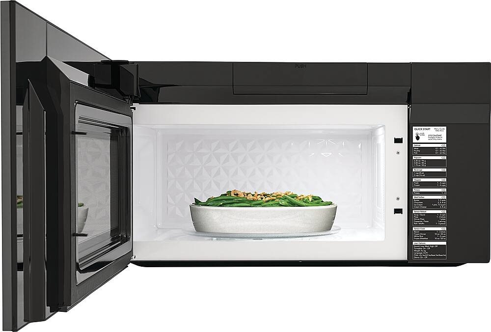 Alt View 11. Frigidaire - Gallery 1.9 Cu. Ft. Over-The-Range Microwave with Sensor Cook - Black.