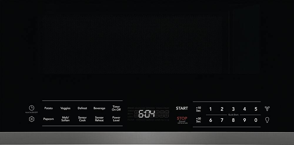 Alt View 12. Frigidaire - Gallery 1.9 Cu. Ft. Over-The-Range Microwave with Sensor Cook - Black.