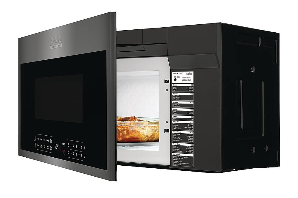 Alt View 13. Frigidaire - Gallery 1.9 Cu. Ft. Over-The-Range Microwave with Sensor Cook - Black.