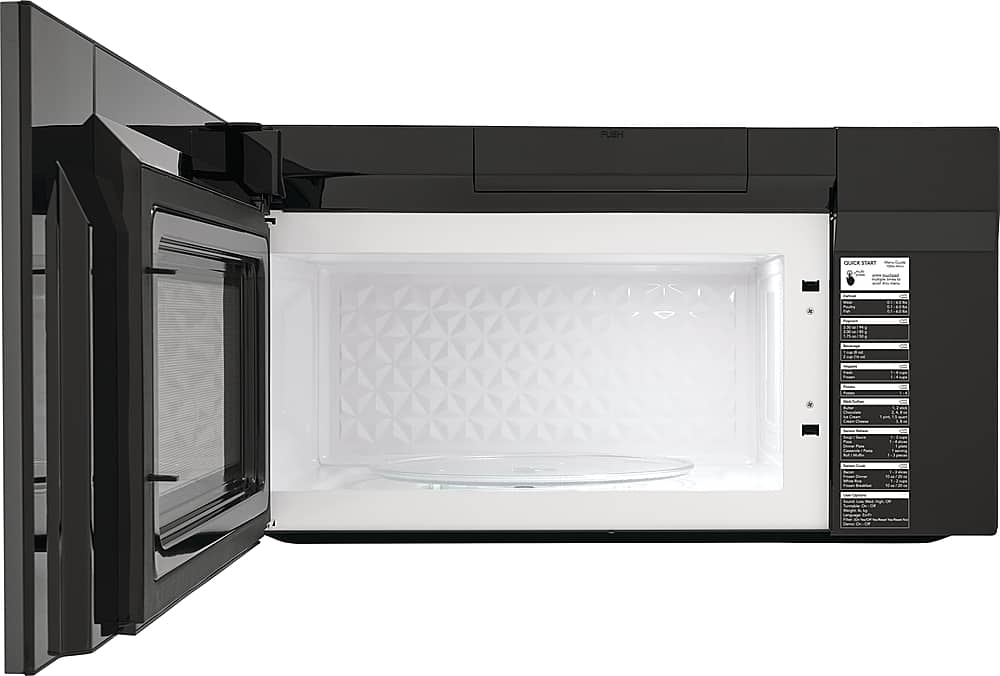 Alt View 1. Frigidaire - Gallery 1.9 Cu. Ft. Over-The-Range Microwave with Sensor Cook - Black.