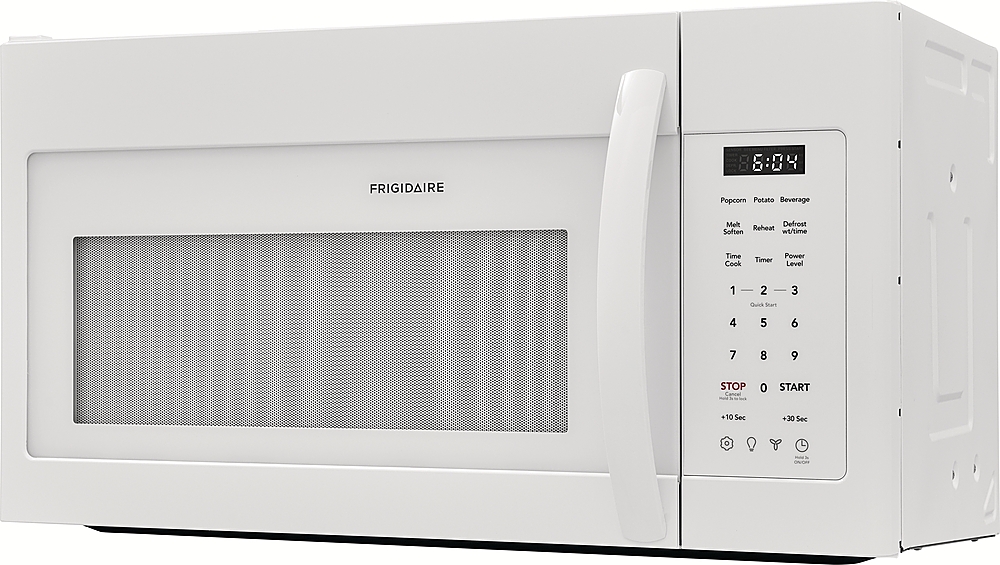 Angle View: Frigidaire - 1.8 Cu. Ft. Over-The-Range Microwave - White