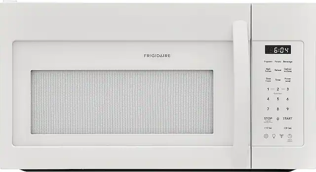Front. Frigidaire - 1.8 Cu. Ft. Over-The-Range Microwave - White.