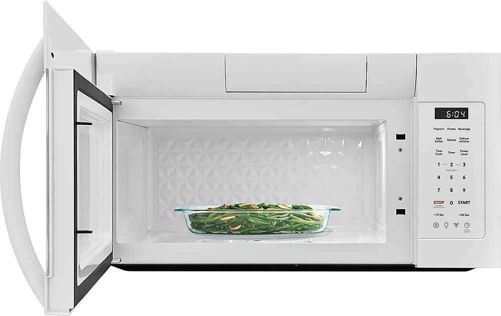Alt View 11. Frigidaire - 1.8 Cu. Ft. Over-The-Range Microwave - White.