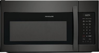 Frigidaire - 1.8 Cu. Ft. Over-The-Range Microwave - Black Stainless Steel - Front_Zoom