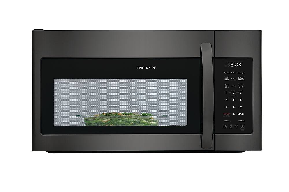 Alt View 12. Frigidaire - 1.8 Cu. Ft. Over-The-Range Microwave - Black.