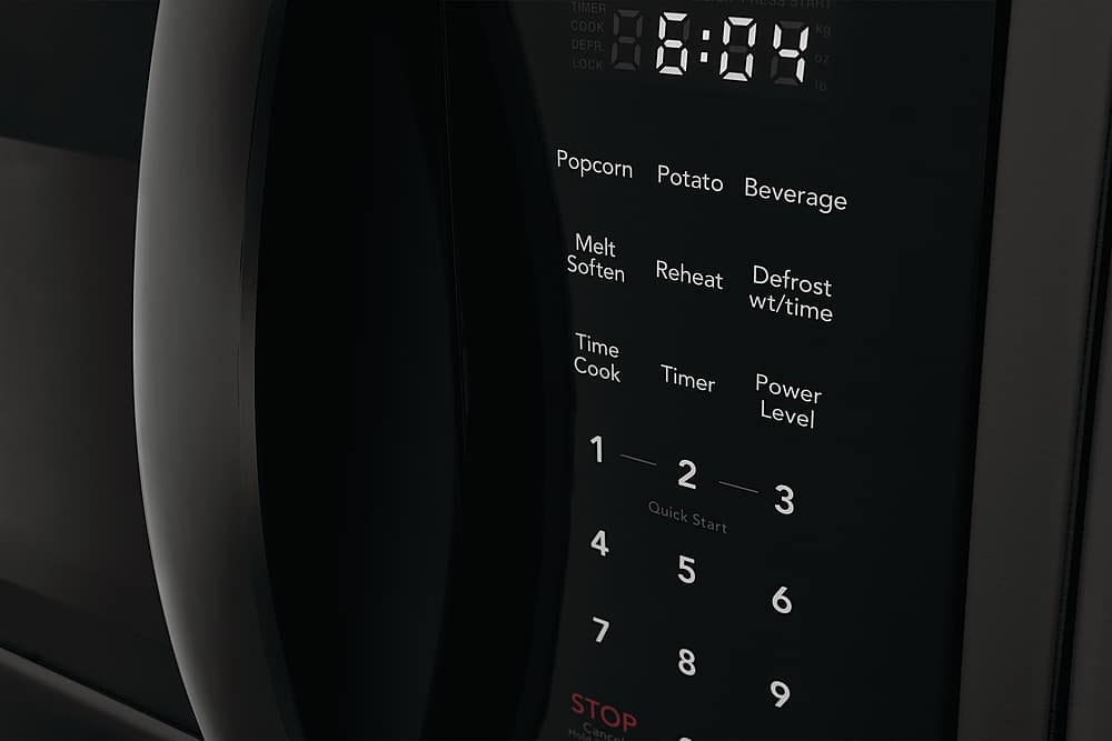 Alt View 14. Frigidaire - 1.8 Cu. Ft. Over-The-Range Microwave - Black.