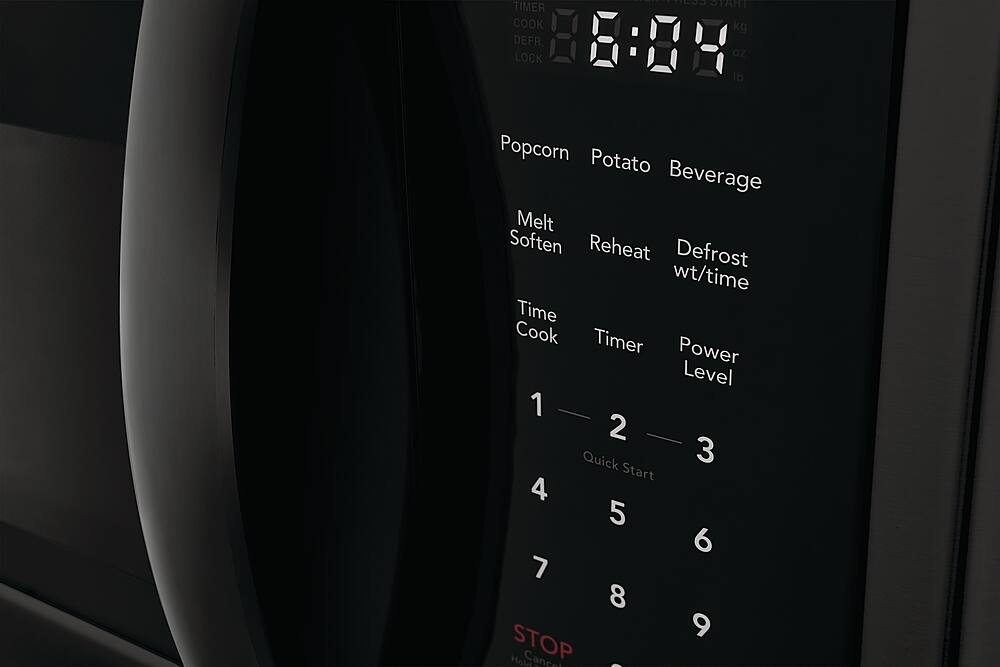 Alt View 14. Frigidaire - 1.8 Cu. Ft. Over-The-Range Microwave - Black.