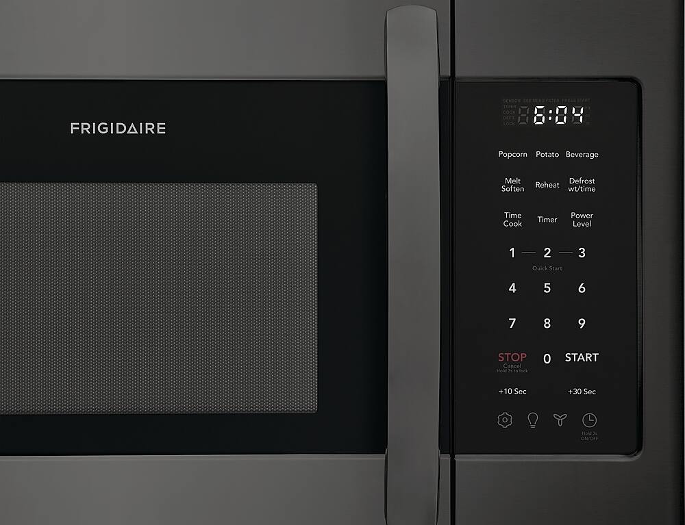 Alt View 15. Frigidaire - 1.8 Cu. Ft. Over-The-Range Microwave - Black.