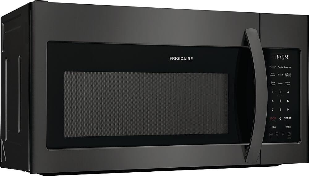 Left. Frigidaire - 1.8 Cu. Ft. Over-The-Range Microwave - Black.