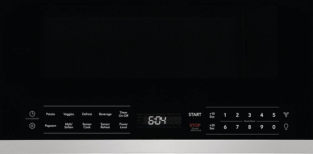 Alt View 12. Frigidaire - Gallery 1.9 Cu. Ft. Over-The-Range Microwave with Sensor Cook - Stainless Steel.