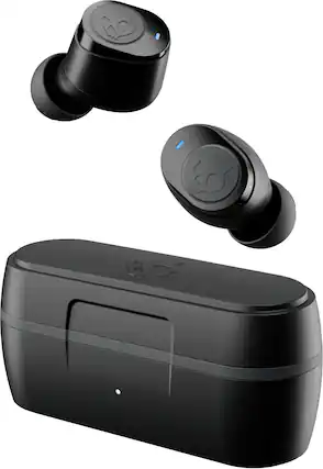 Front. Skullcandy - Jib True 2 Wireless In-Ear Headphones - True Black.