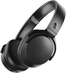 Skullcandy - Riff 2 On-Ear Wireless  Headphones - True Black - Front_Zoom