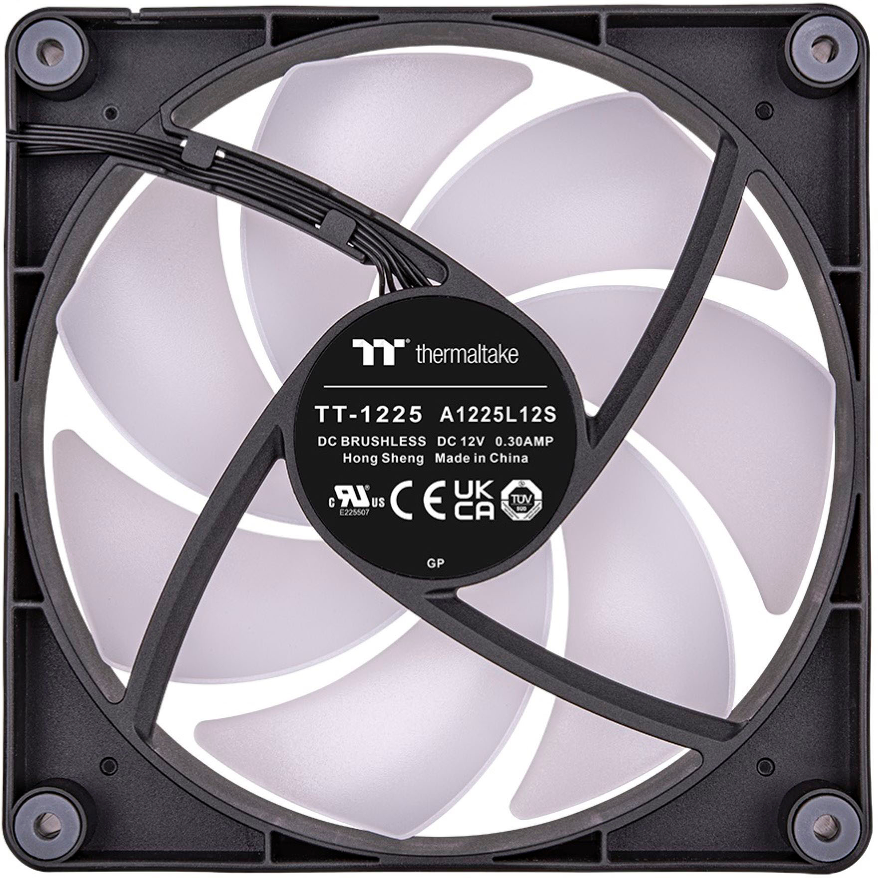 Thermaltake CT 120 ARGB Sync Cooling Fan with Daisy-Chain Design 2-Pack Kit Black CL-F149-PL12SW-A - Best Buy