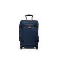 TUMI - Alpha Bravo International 22" Front Lid Expandable 4 Wheel Carry On Suitcase - Navy - Front_Zoom