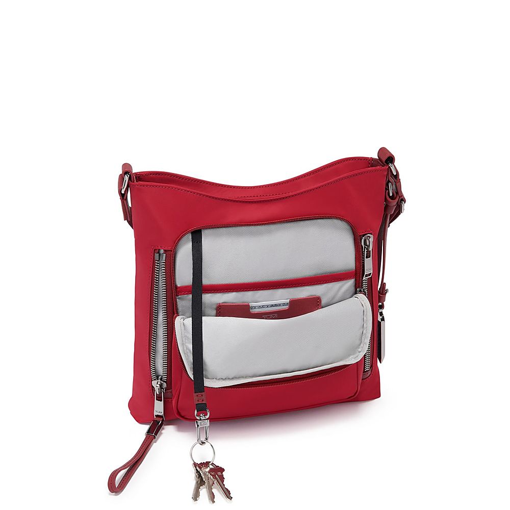 TUMI Voyageur Tyler Crossbody Messenger Bag Desert Red 146581-A027 - Best  Buy