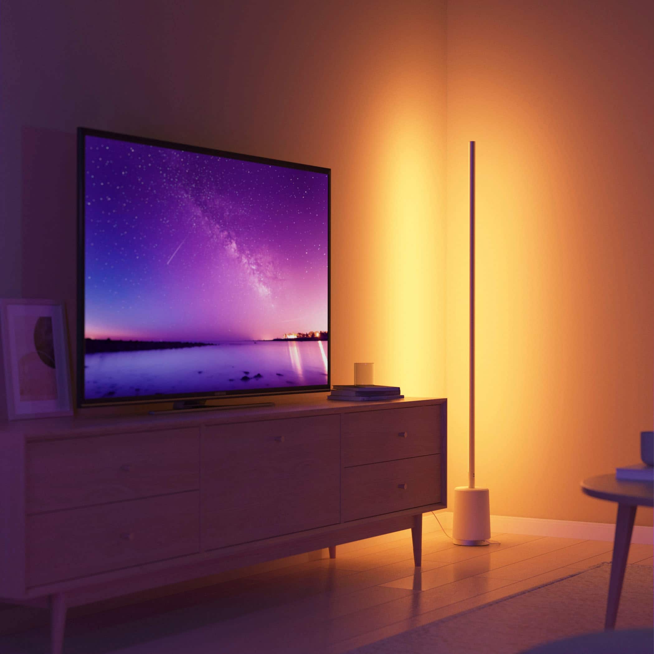 Left. Govee - RGBIC Floor Lamp - Multi.