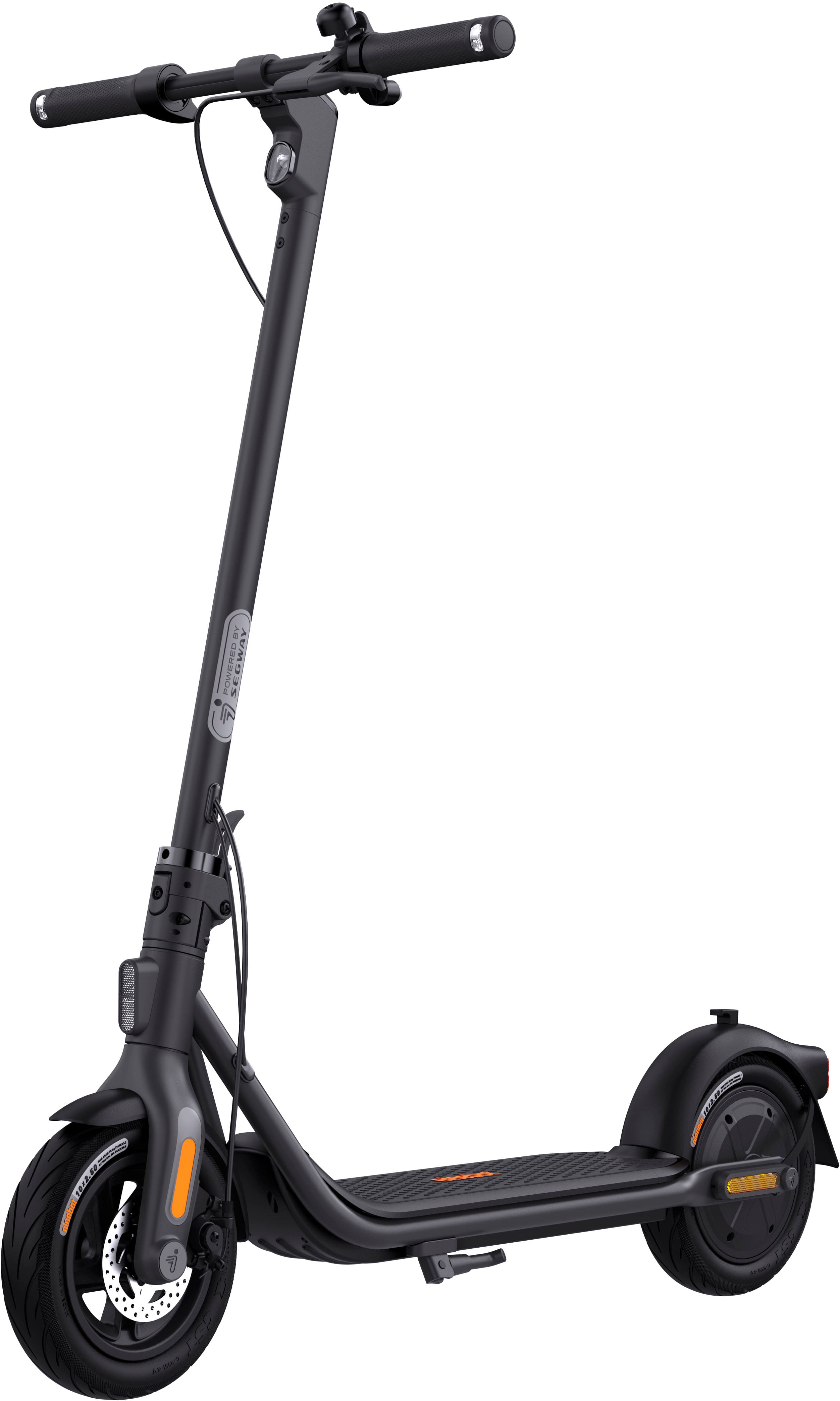 Segway Ninebot F2 Electric Scooter w 25 mi Max Operating Range 18 mph Max Speed Black AA.05.12.01.0004 Best Buy