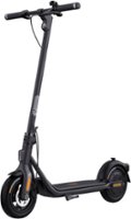 Segway - Ninebot F2 Electric Scooter w/25 mi Max Operating Range & 18 mph Max Speed - Black - Front_Zoom
