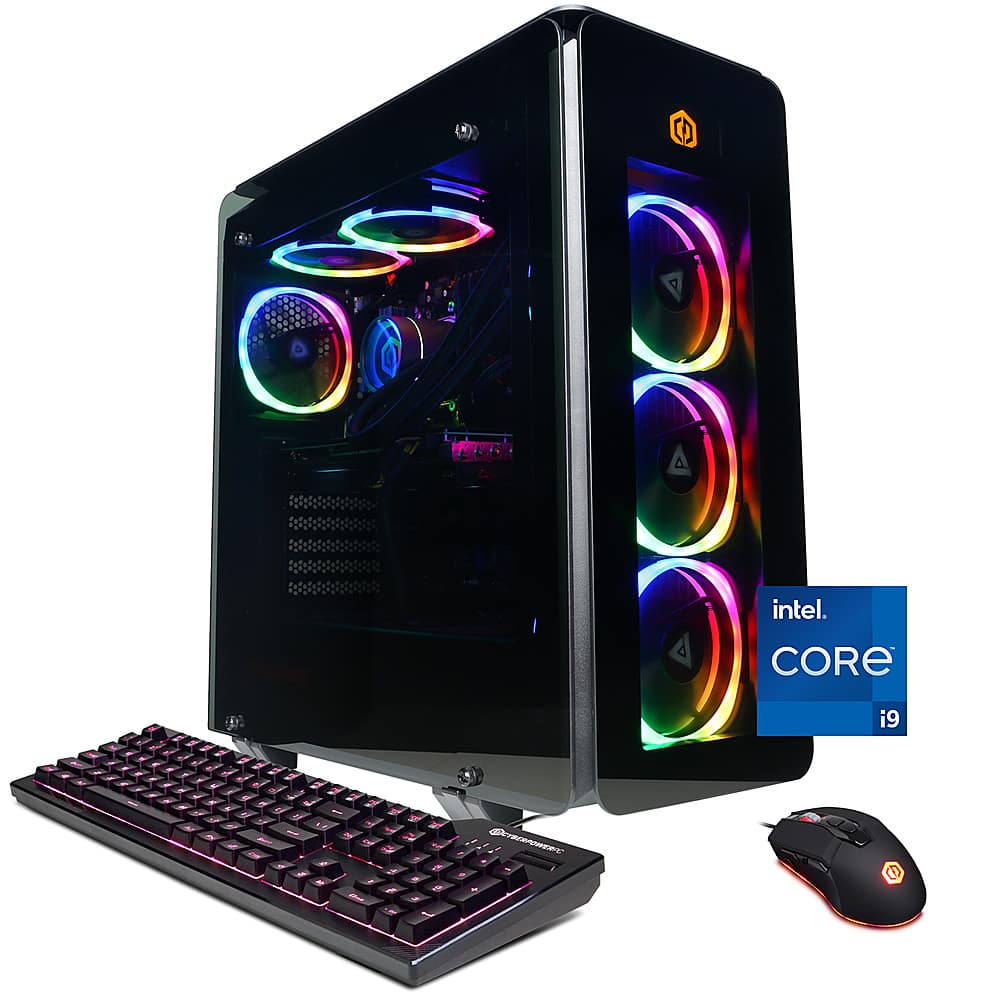 Angle. CyberPowerPC - Gamer Supreme Gaming Desktop - Intel Core i9-13900KF - 32GB Memory - NVIDIA GeForce RTX 4070 - 2TB SSD - Black.