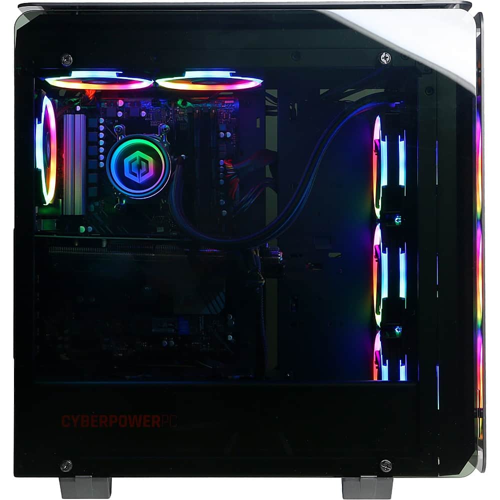 Alt View 15. CyberPowerPC - Gamer Supreme Gaming Desktop - Intel Core i9-13900KF - 32GB Memory - NVIDIA GeForce RTX 4070 - 2TB SSD - Black.