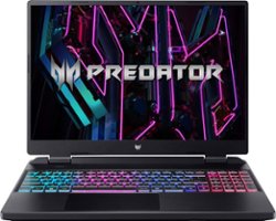 Acer - Predator Helios Neo 16" WQXGA 165Hz IPS Gaming Laptop -  Intel i7-13700HX – GeForce RTX 4060 with 16GB DDR5 – 1TB SSD - Steel Gray - Front_Zoom