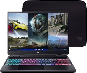 Acer - Predator Helios Neo 16" WUXGA 165Hz IPS Gaming Laptop -  Intel i7-13700HX – GeForce RTX 4050  with 16GB DDR5– 512GB SSD - Steel Gray - Front_Zoom