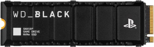 WD - BLACK SN850P 2TB Internal SSD PCIe Gen 4 x4 with Heatsink for PS5
