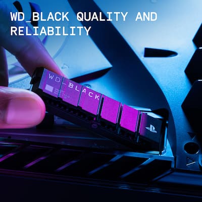 WD BLACK SN850P 2TB Internal SSD PCIe Gen 4 x4 with Heatsink for WD BLACK SN850P 2TB Internal SSD PCIe Gen 4 x4 with Heatsink for