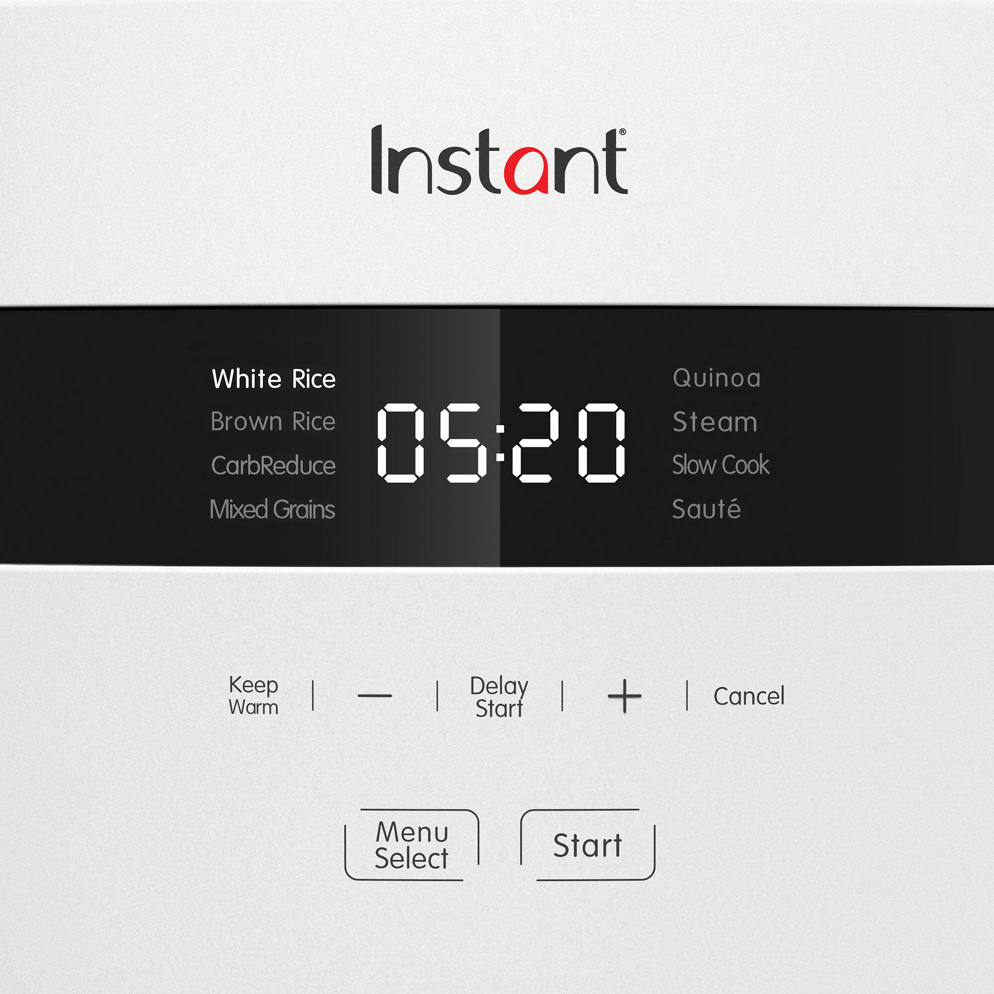 Alt View 15. Instant Pot - Instant 20-cup Multigrain Cooker - White.