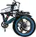 Left. Heybike - Tyson Foldable E-bike w/ 55mi Max Operating Range & 28 mph Max Speed - Blue.