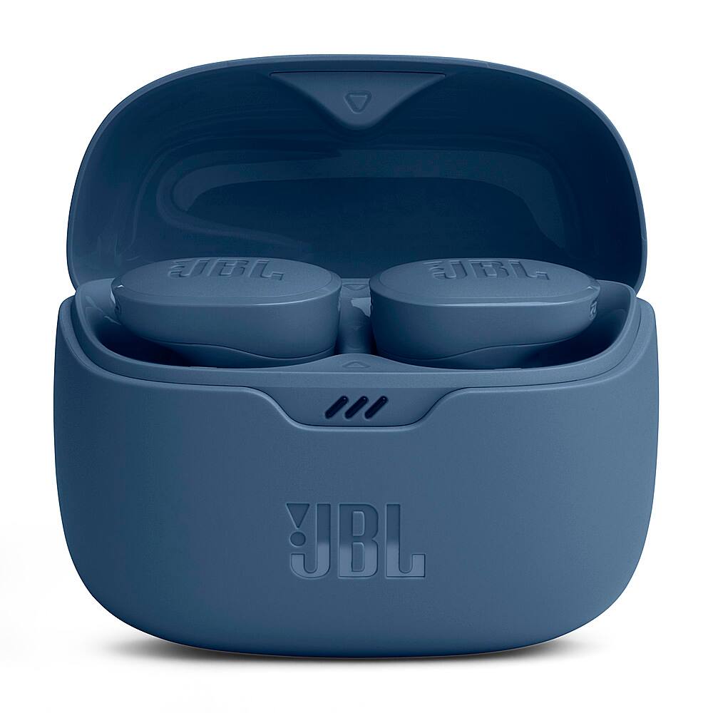 Alt View 12. JBL - Tune Buds True Wireless Noise Cancelling Earbuds - Blue.