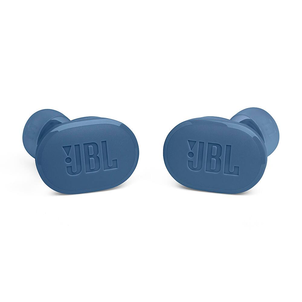 Left. JBL - Tune Buds True Wireless Noise Cancelling Earbuds - Blue.
