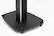 Alt View 24. MartinLogan - Motion Stand25 Bookshelf Speaker Stand - Black.