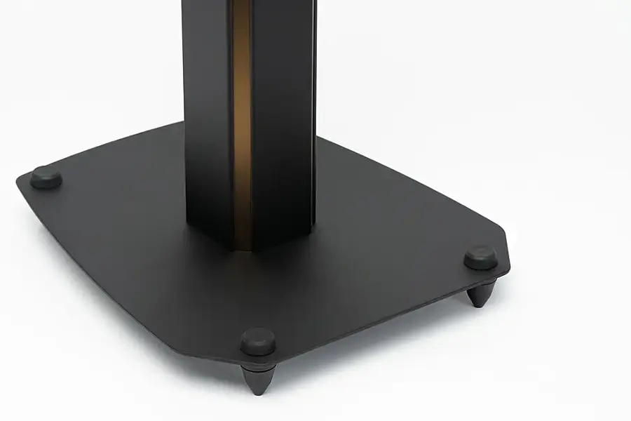 Alt View 25. MartinLogan - Motion Stand25 Bookshelf Speaker Stand - Black.