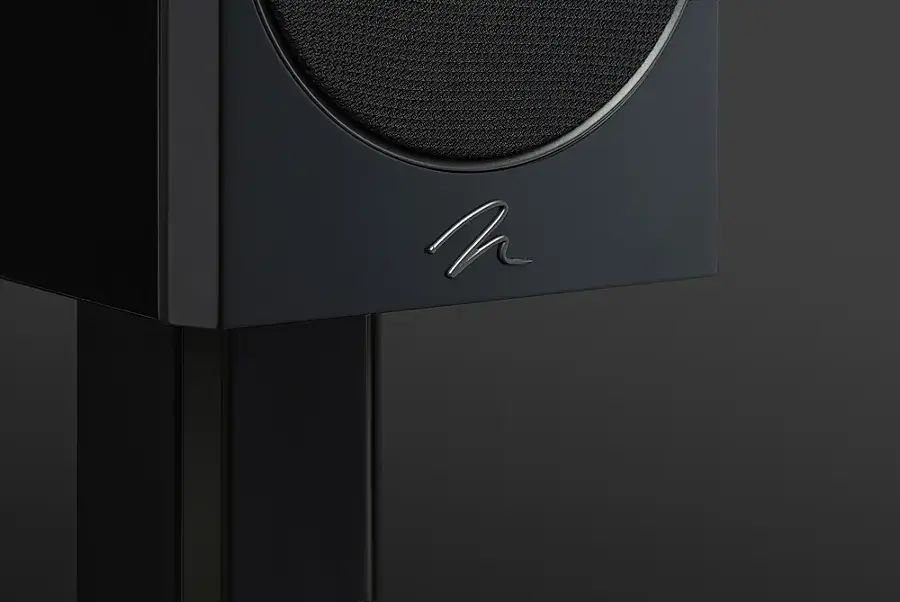 Alt View 26. MartinLogan - Motion Stand25 Bookshelf Speaker Stand - Black.