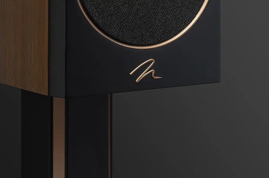 Alt View 27. MartinLogan - Motion Stand25 Bookshelf Speaker Stand - Black.