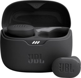 JBL - Tune Buds True Wireless Noise Cancelling Earbuds - Black - Front_Zoom