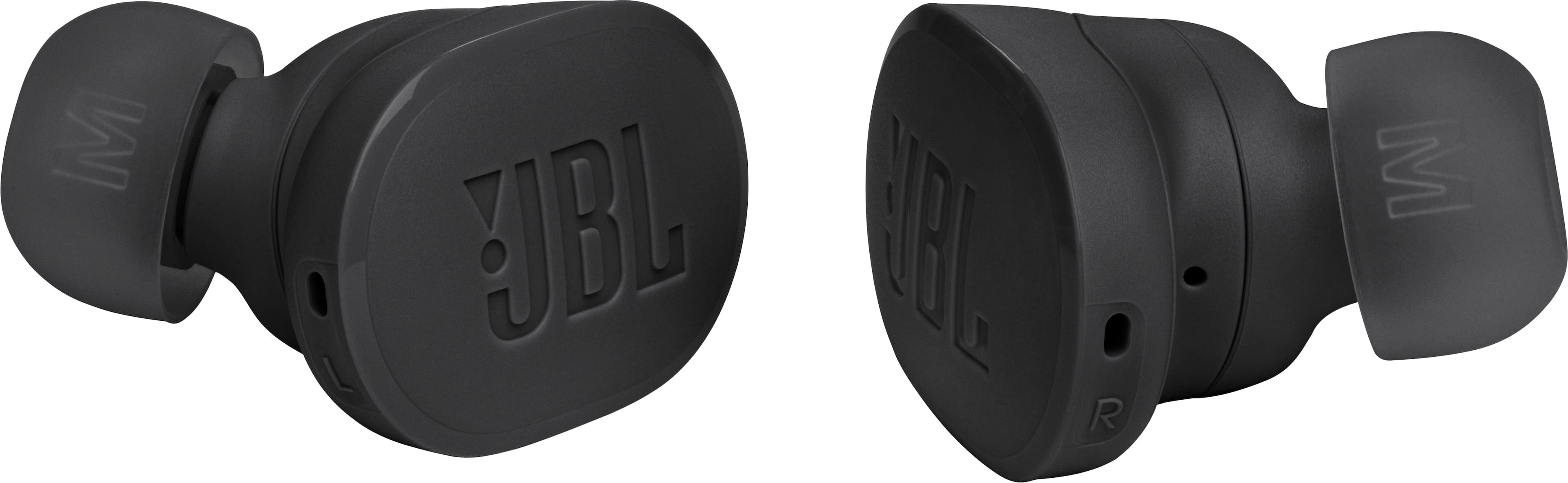 Alt View 17. JBL - Tune Buds True Wireless Noise Cancelling Earbuds - Black.