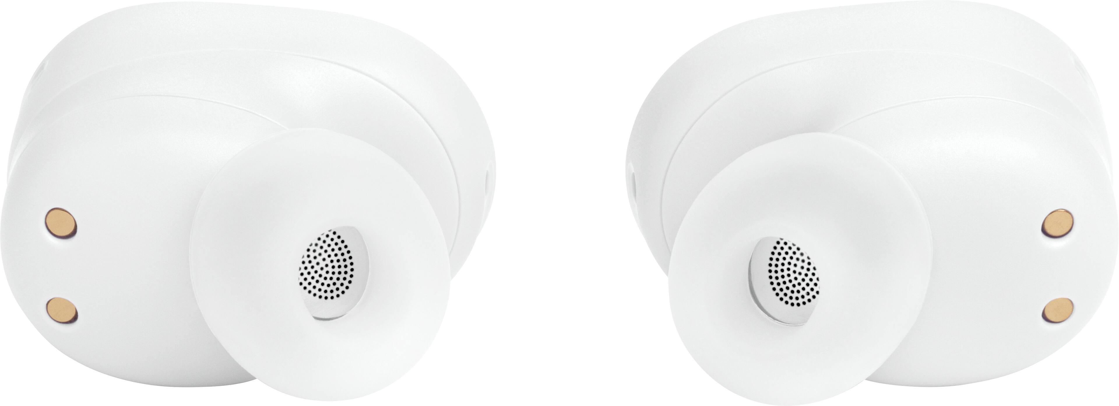 Alt View 11. JBL - Tune Buds True Wireless Noise Cancelling Earbuds - White.