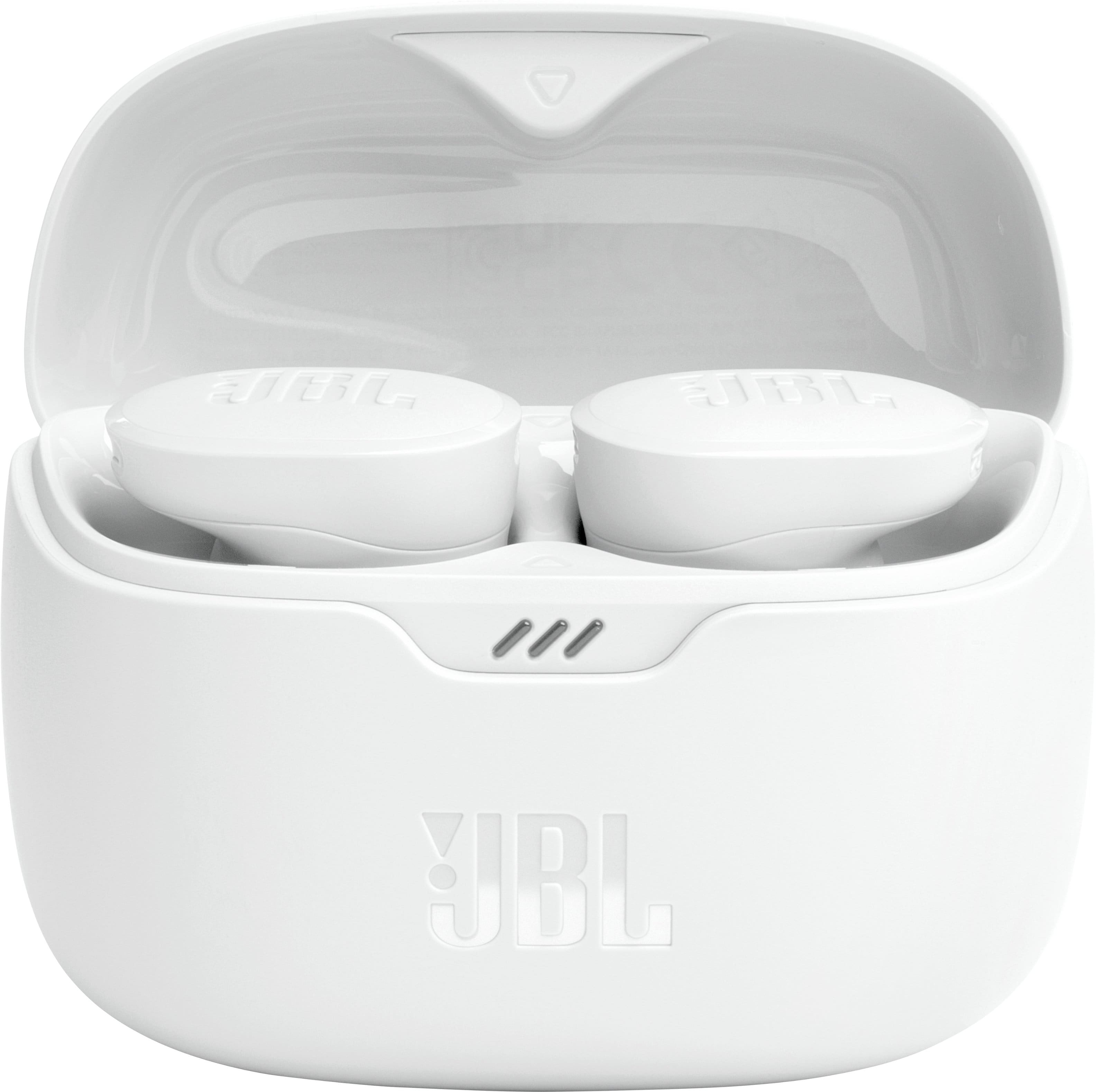 Alt View 12. JBL - Tune Buds True Wireless Noise Cancelling Earbuds - White.
