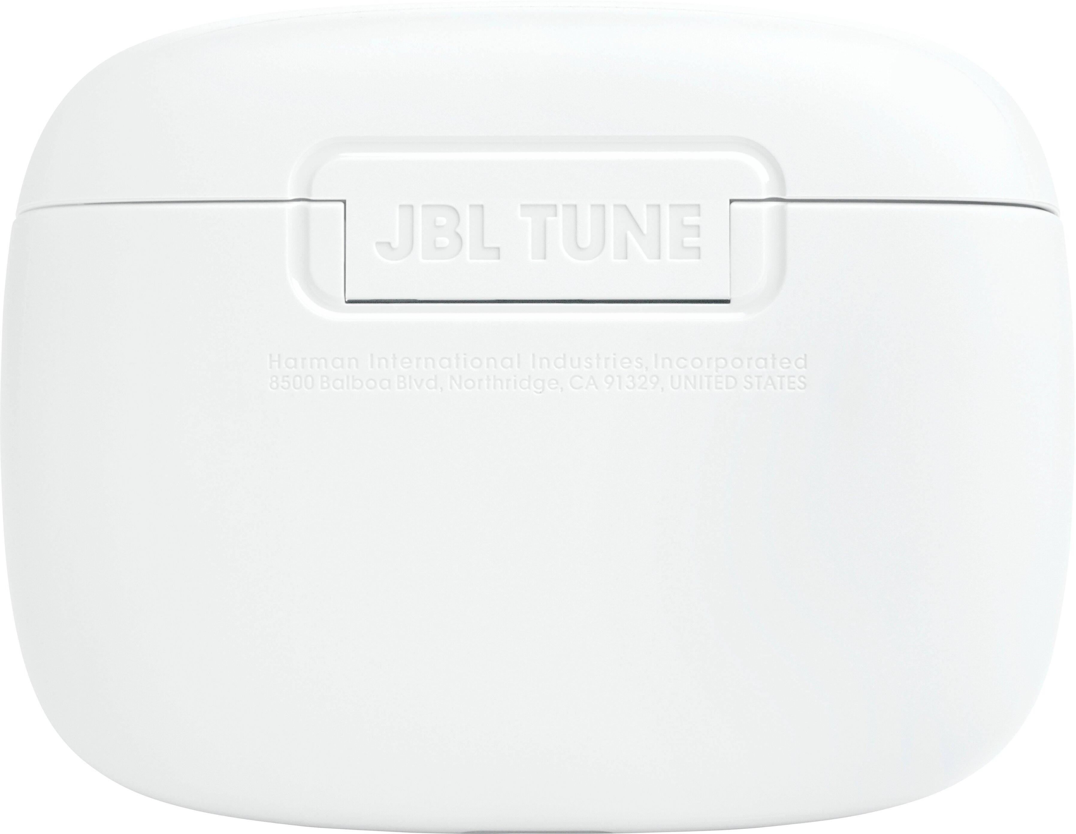 Alt View 14. JBL - Tune Buds True Wireless Noise Cancelling Earbuds - White.