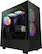 Front. NZXT - H5 Flow RGB ATX Mid-Tower Case with RGB Fans - Black.