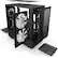 Alt View 14. NZXT - H5 Flow RGB ATX Mid-Tower Case with RGB Fans - Black.