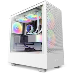 NZXT H7 Flow ATX Mid-Tower Case White CM-H71FW-01 - Best Buy