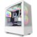 Front Zoom. NZXT - H5 Flow RGB ATX Mid-Tower Case with RGB Fans - White.