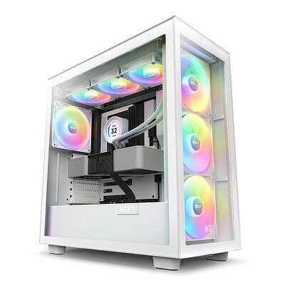NZXT H7 Elite Premium ATX Mid Tower PC Case White CM-H71EW-02 NZXT H7 Elite Premium ATX Mid Tower PC Case White CM-H71EW-02
