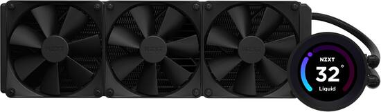 NZXT Kraken Elite 360 120mm Fans + AIO 360mm Radiator Liquid